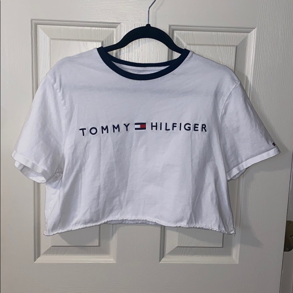 Cropped Tommy Hilfiger T-Shirt